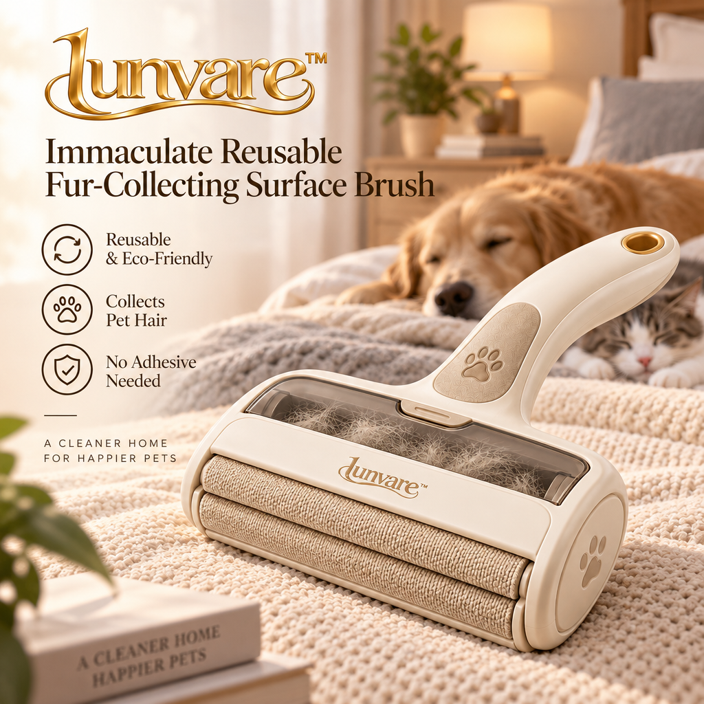lunvare™ Immaculate Reusable Fur-Collecting Surface Brush