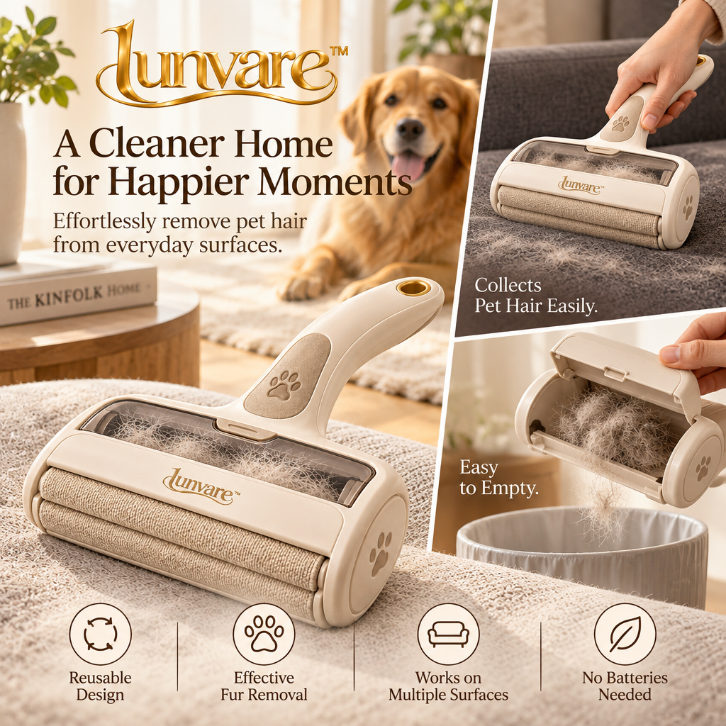 lunvare™ Immaculate Reusable Fur-Collecting Surface Brush