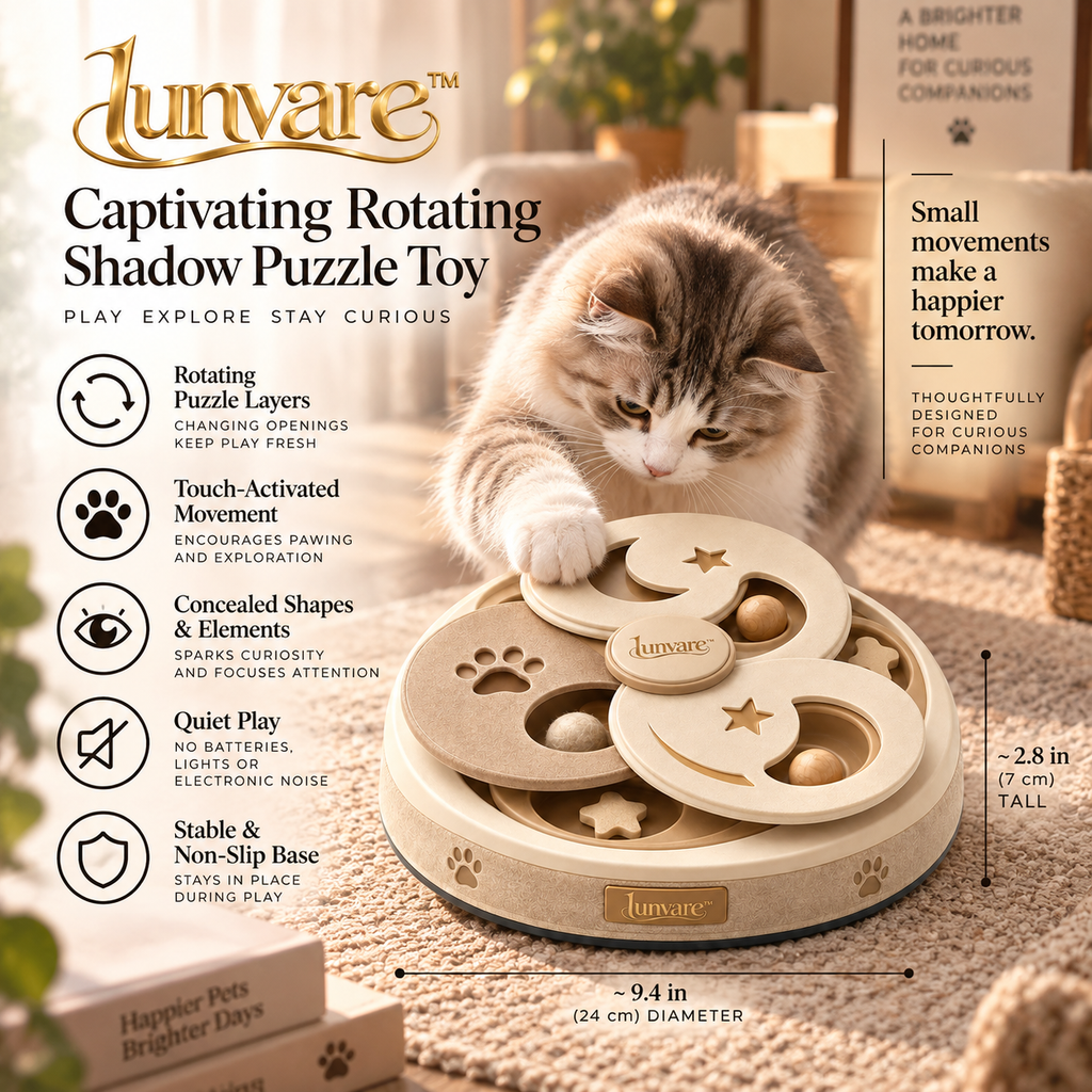 lunvare™ Captivating Rotating Shadow Puzzle Toy