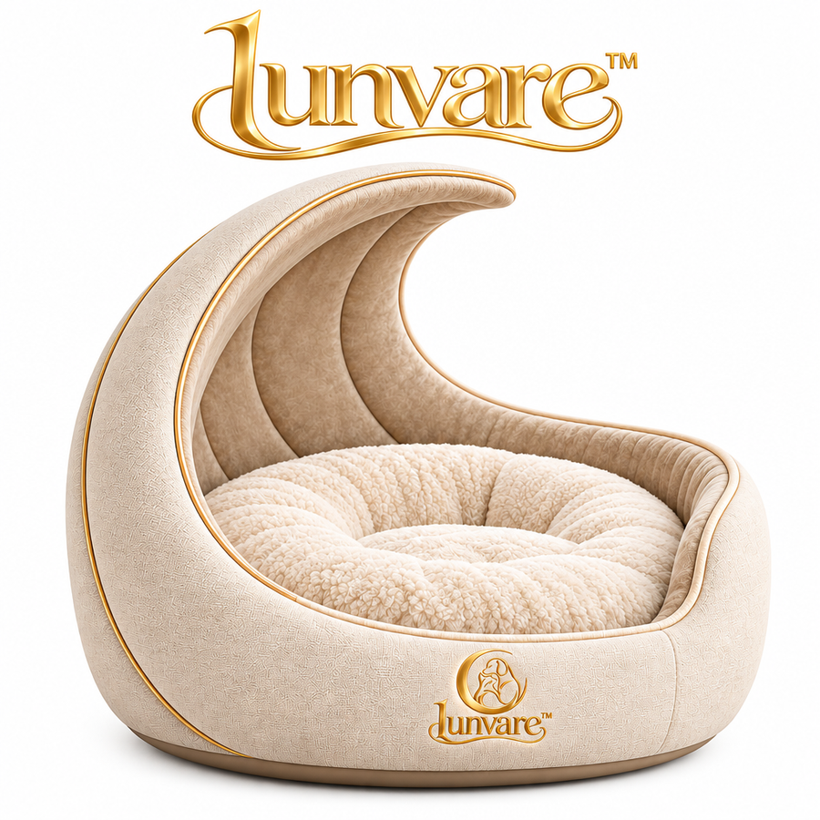 lunvare™ Serene Crescent Pet Resting Nook
