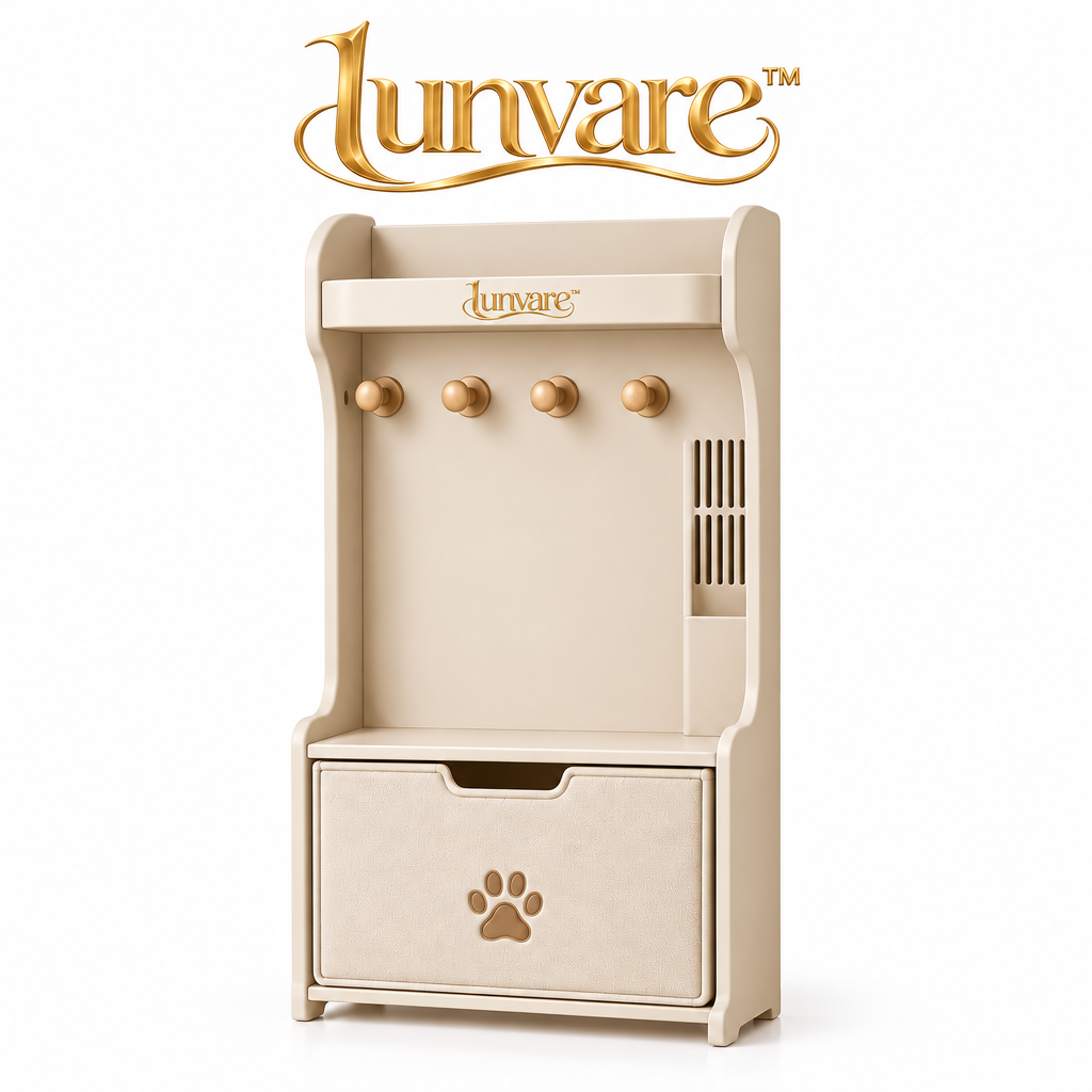 lunvare™ Elegant Entryway Walking Essentials Station