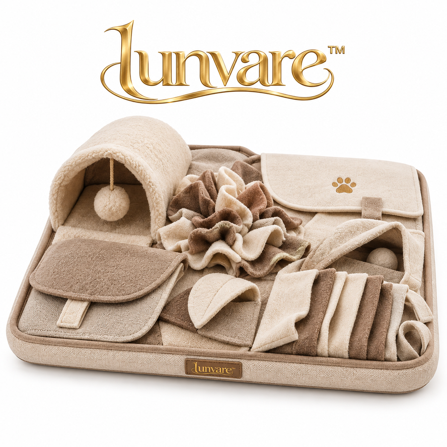 lunvare™ Curious Layered Hide-and-Seek Activity Mat