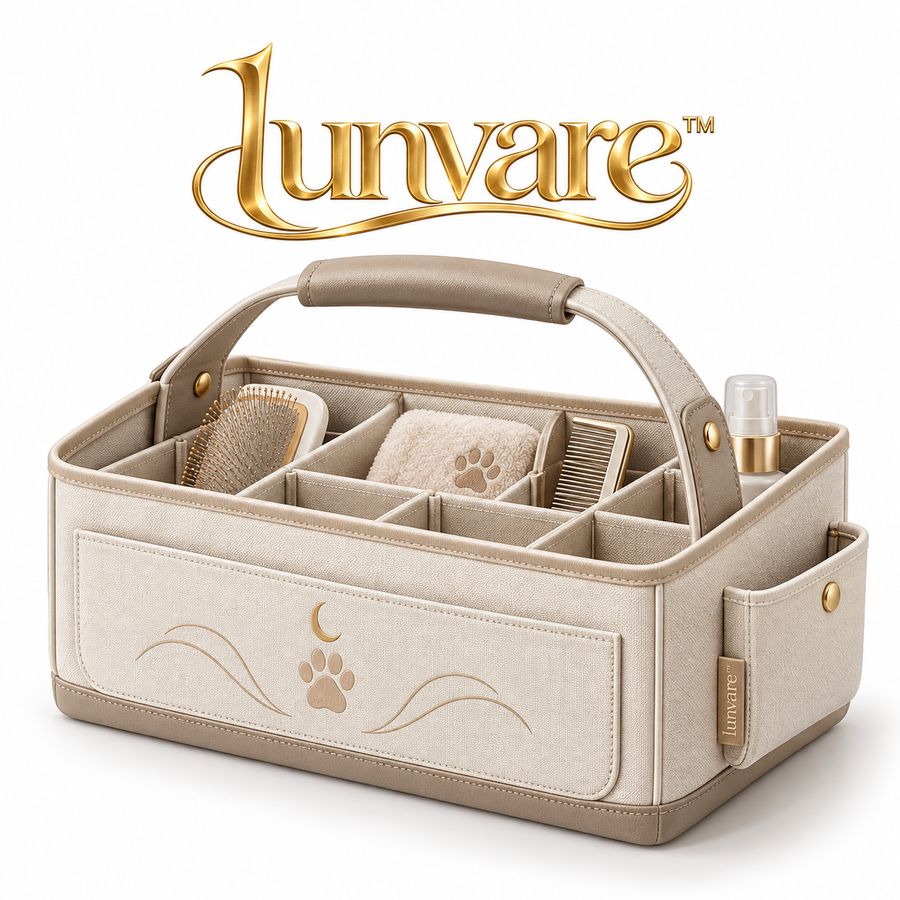 lunvare™ Polished Modular Pet Grooming Organizer
